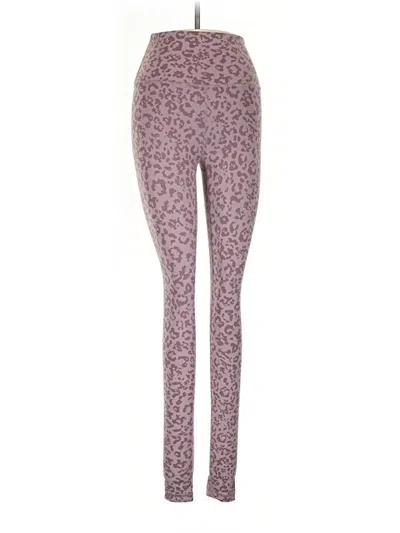 Pre-owned Athleta Leggings In Purple
