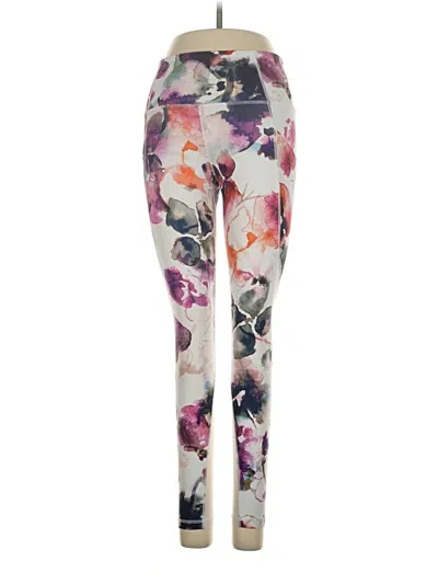 Pre-owned Athleta Leggings In Purple