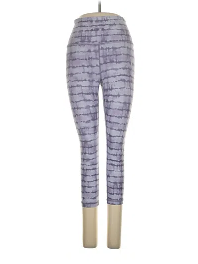Pre-owned Athleta Leggings In Purple