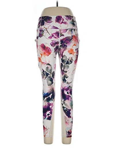Pre-owned Athleta Leggings In Purple