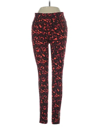 Pre-owned Athleta Leggings In Red