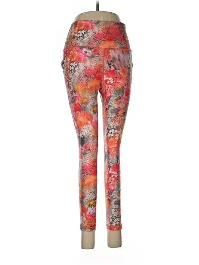 Pre-owned Athleta Leggings In Red