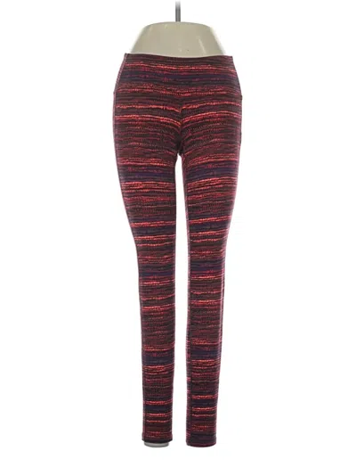 Pre-owned Athleta Leggings In Red