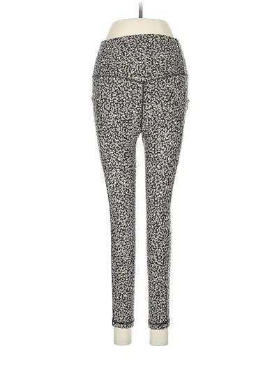 Pre-owned Athleta Leggings In Silver