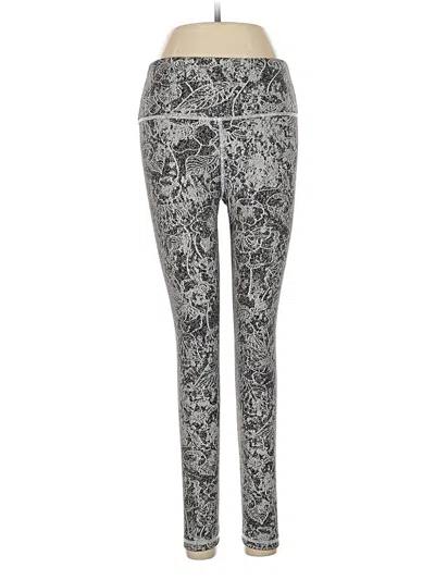 Pre-owned Athleta Leggings In Silver