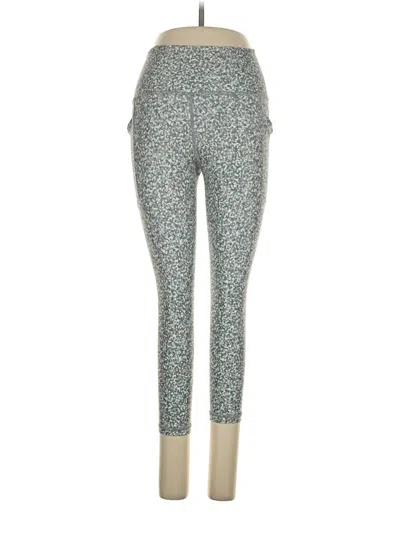 Pre-owned Athleta Leggings In Silver