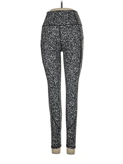 Pre-owned Athleta Leggings In Silver