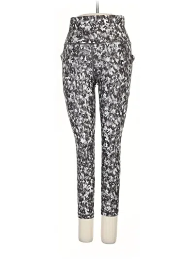 Pre-owned Athleta Leggings In Silver