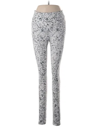 Pre-owned Athleta Leggings In Silver