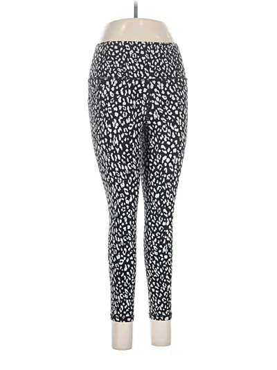 Pre-owned Athleta Leggings In Silver