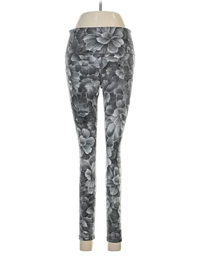 Pre-owned Athleta Leggings In Silver