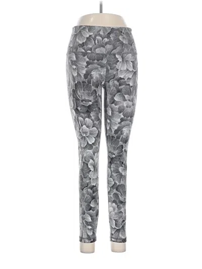 Pre-owned Athleta Leggings In Silver