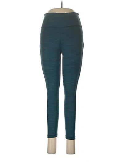 Pre-owned Athleta Leggings In Teal