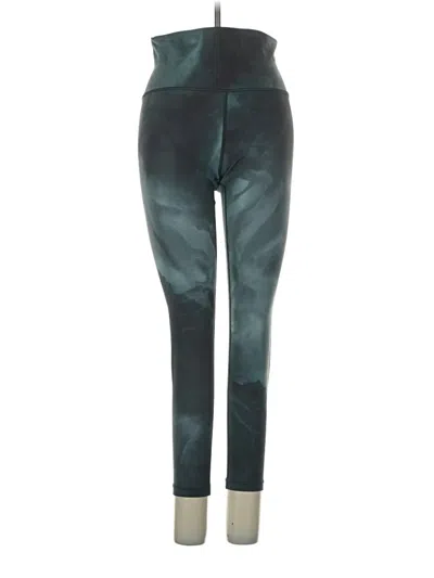 Pre-owned Athleta Leggings In Teal