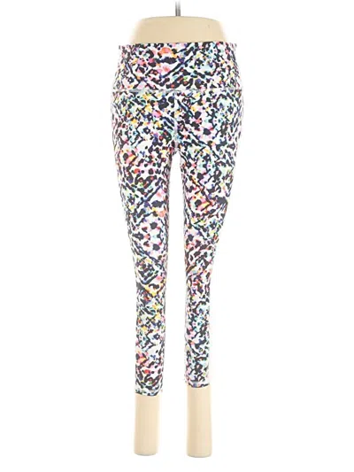 Pre-owned Athleta Leggings In White