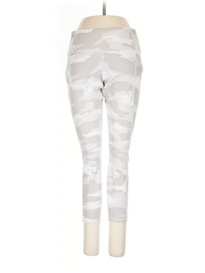 Pre-owned Athleta Leggings In White