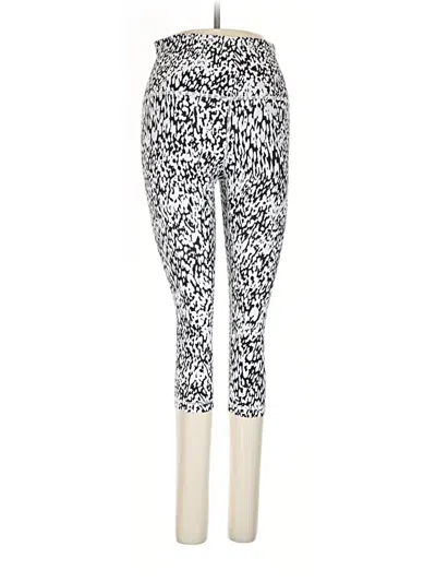 Pre-owned Athleta Leggings In White