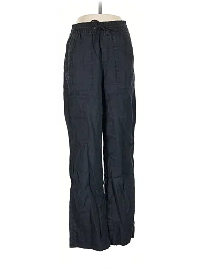 Pre-owned Athleta Linen Pants In Blue