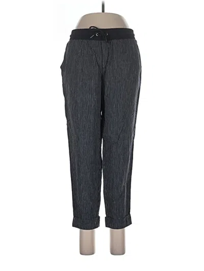 Pre-owned Athleta Linen Pants In Blue