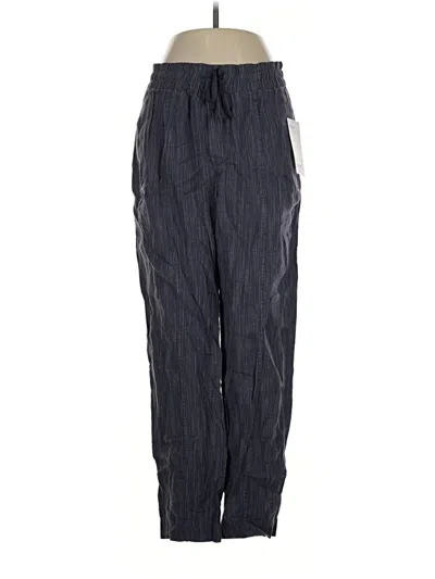 Pre-owned Athleta Linen Pants In Blue