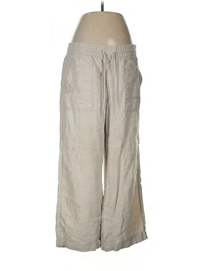 Pre-owned Athleta Linen Pants In Gray