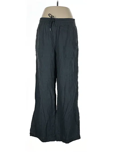 Pre-owned Athleta Linen Pants In Gray