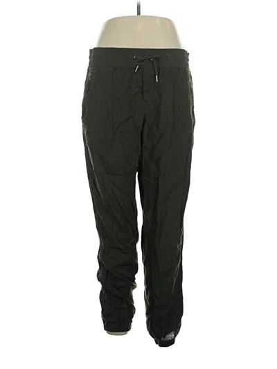 Pre-owned Athleta Linen Pants In Green
