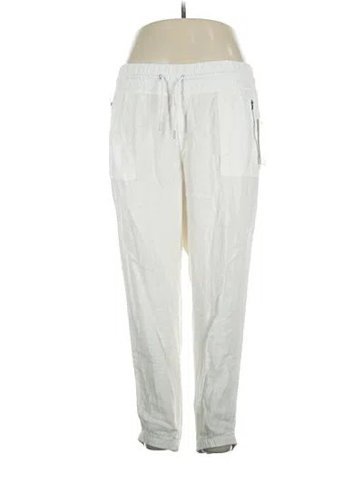 Athleta Linen Pants In Ivory