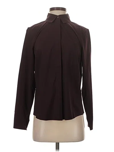 Athleta Long Sleeve Blouse In Brown