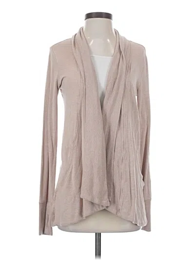 Pre-owned Athleta Long Sleeve Blouse In Gray