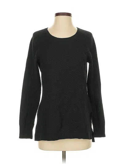 Pre-owned Athleta Long Sleeve T-shirt In Black