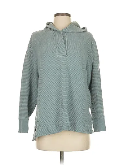 Pre-owned Athleta Long Sleeve T-shirt In Blue