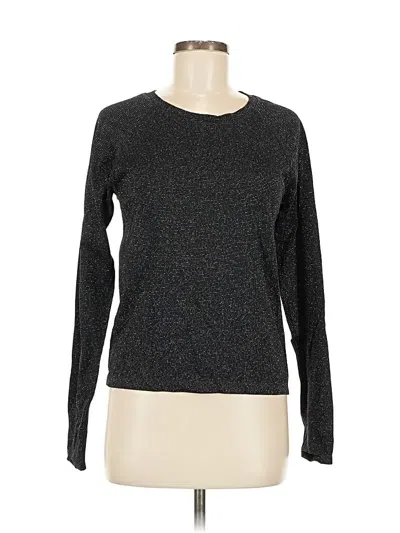 Pre-owned Athleta Long Sleeve T-shirt In Gray