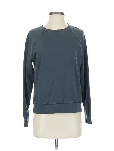 Pre-owned Athleta Long Sleeve T-shirt In Gray