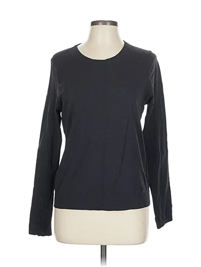 Pre-owned Athleta Long Sleeve T-shirt In Gray