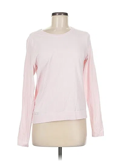 Pre-owned Athleta Long Sleeve T-shirt In Pink