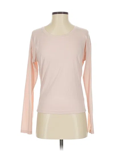Pre-owned Athleta Long Sleeve T-shirt In Pink