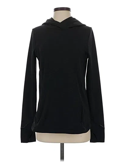 Pre-owned Athleta Long Sleeve Top Black Cowl Neck Tops