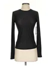 Athleta Long Sleeve T-shirt In Black