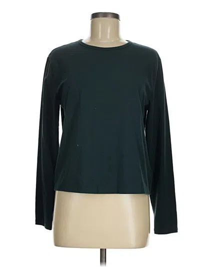 Pre-owned Athleta Long Sleeve T-shirt In Blue