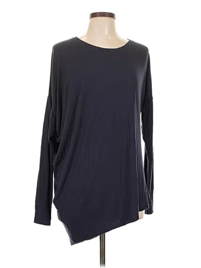 Pre-owned Athleta Long Sleeve T-shirt In Gray