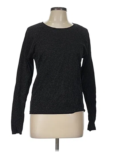 Pre-owned Athleta Long Sleeve T-shirt In Gray