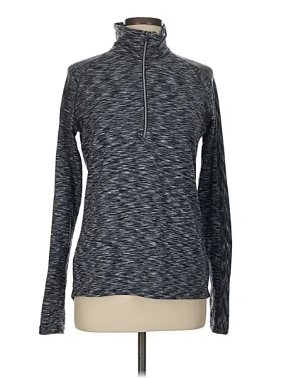 Pre-owned Athleta Long Sleeve T-shirt In Gray