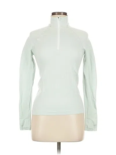 Pre-owned Athleta Long Sleeve T-shirt In Green