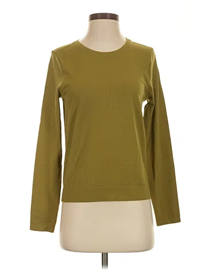 Athleta Long Sleeve T-shirt In Green