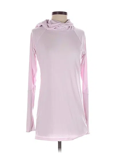 Pre-owned Athleta Long Sleeve T-shirt In Pink