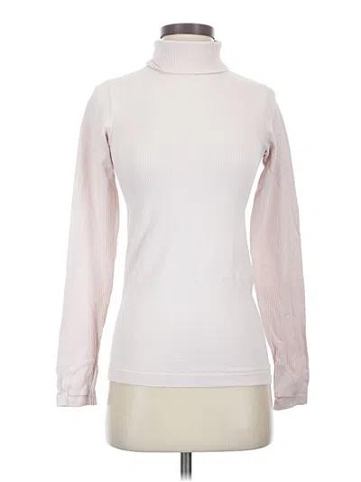 Pre-owned Athleta Long Sleeve T-shirt In Pink