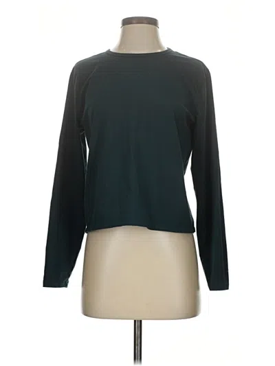 Pre-owned Athleta Long Sleeve T-shirt In Teal