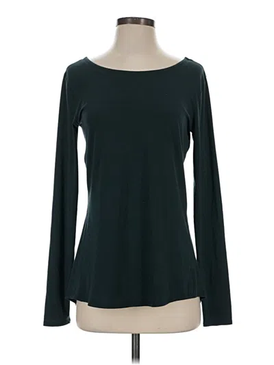 Pre-owned Athleta Long Sleeve T-shirt In Teal