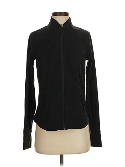 Pre-owned Athleta Long Sleeve Turtleneck In Black